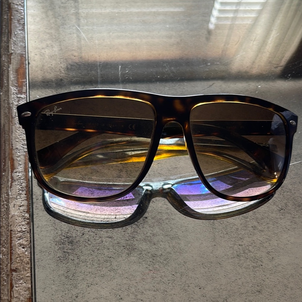 Ray-Ban Boyfriend Tortoise Shell Sunglasses